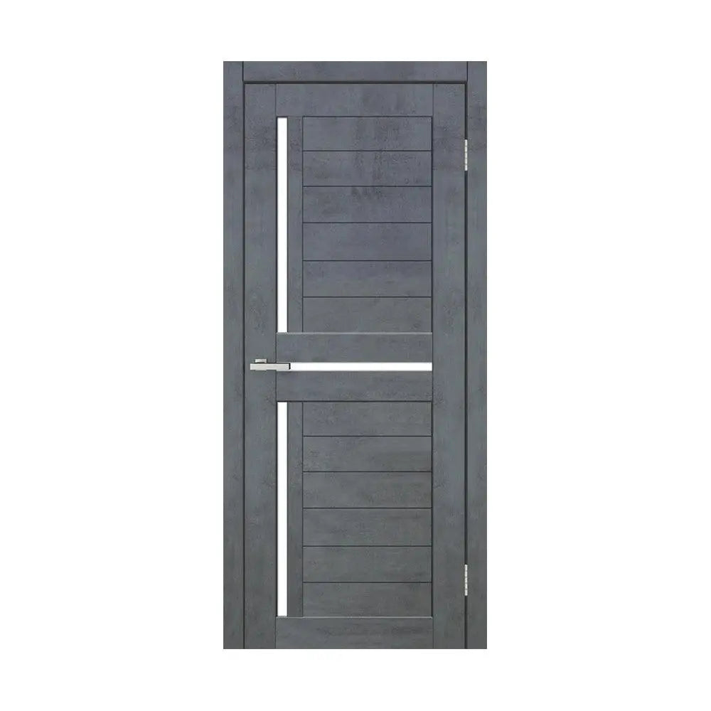 Ușă interior LEGO 01 Dark Cement – complet echipată, cu toc reglabil Omis