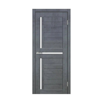 Ușă interior LEGO 01 Dark Cement – complet echipată, cu toc reglabil Omis