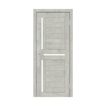 Ușă interior LEGO 01 Light Cement – complet echipată, cu toc reglabil Omis