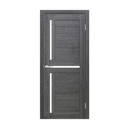 Ușă interior LEGO 01 Dark Oak – complet echipată, cu toc reglabil Omis