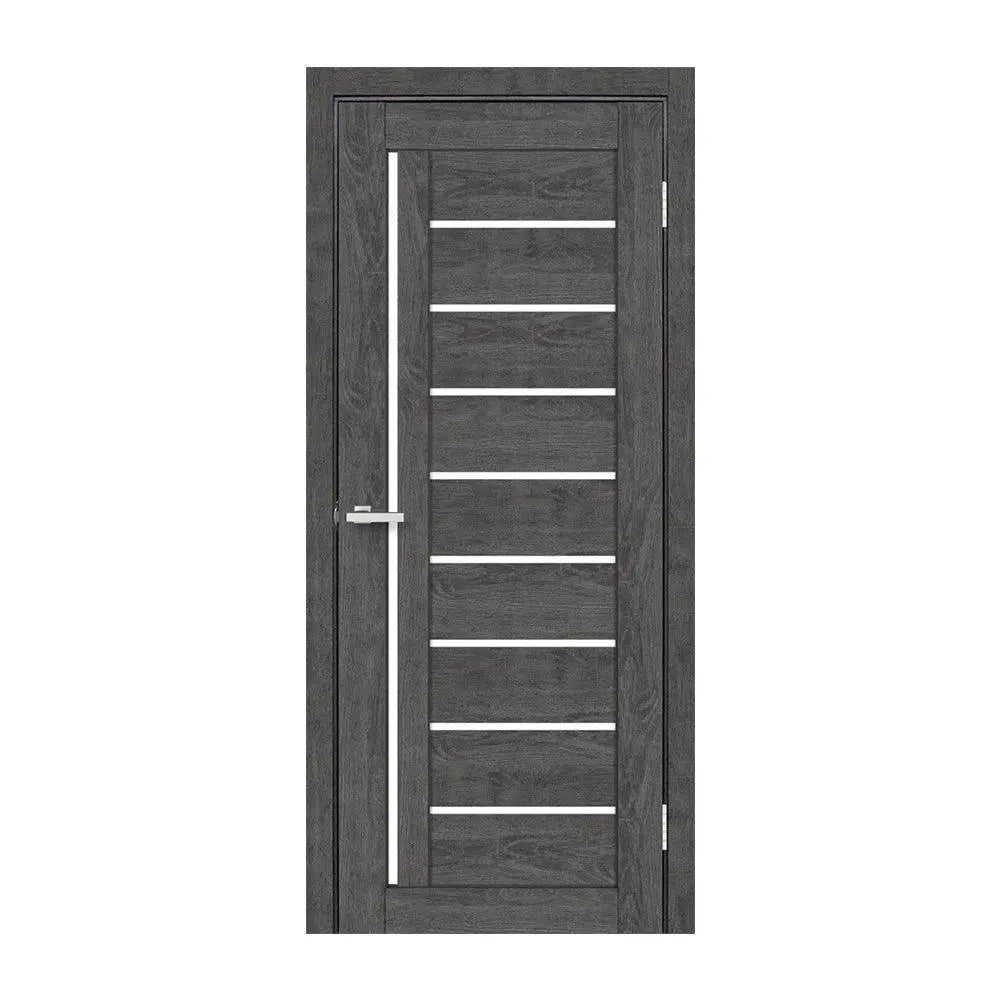 Ușă interior LEGO 07 Dark Oak – complet echipată, cu toc reglabil Omis