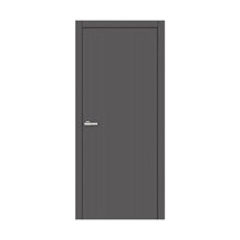 Ușă interior Blank Graphite – complet echipată, cu toc reglabil Omis
