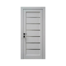 Ușă interior albă JYA-019 cu toc reglabil – design clasic, complet echipată www.CasaDeco.ro