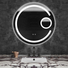 OGLINDA J13 LED ROTUNDA CU FUNCTIE DEZABURIRE SI TOUCH www.olivy.ro