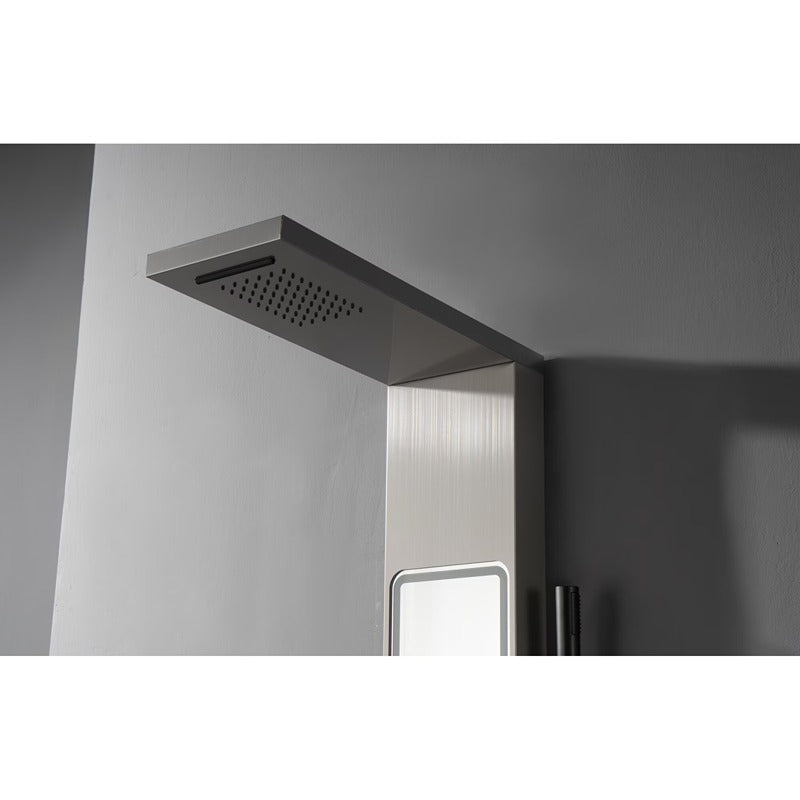 Shiny Mirror Duschpaneel – Modernes Design mit integriertem Spiegel und Premium-Funktionen