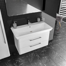 Mobilier de baie suspendat Paola, Alb Aqua Rodos