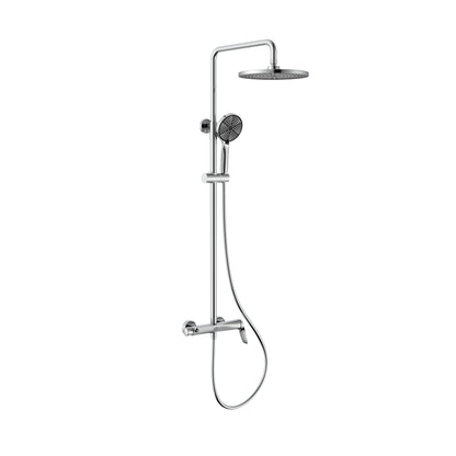 🇩🇪 Duschset aus massivem Messing – Integrierter Wannen-Auslauf, Premium-Design