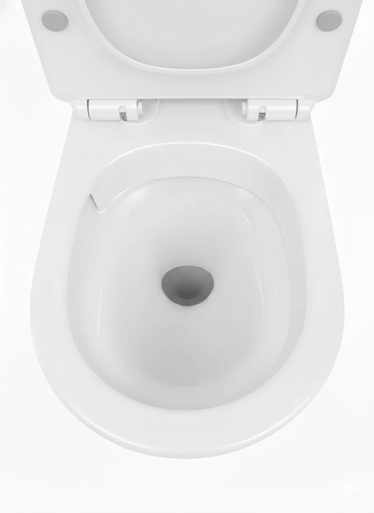 Hänge-WC Luxury Rimless – Weiß Matt