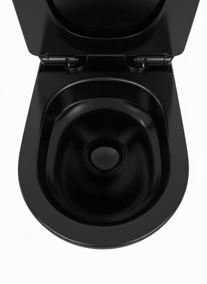 Hänge-WC Rimless – Black Glossy