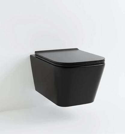 Hänge-WC Prisma – Black Matt, Rimless