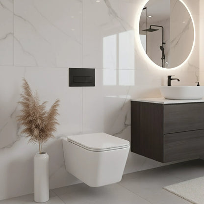 Hänge-WC Rimless – Elegant White