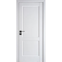 Ușă de interior albă JYA-001 cu toc reglabil – stil clasic modern, complet echipată, livrare rapidă www.olivy.ro