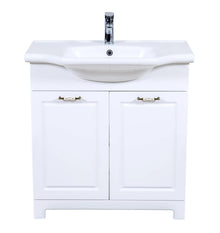 Mobilier de baie pe pardoseală Classic Alb Aqua Rodos