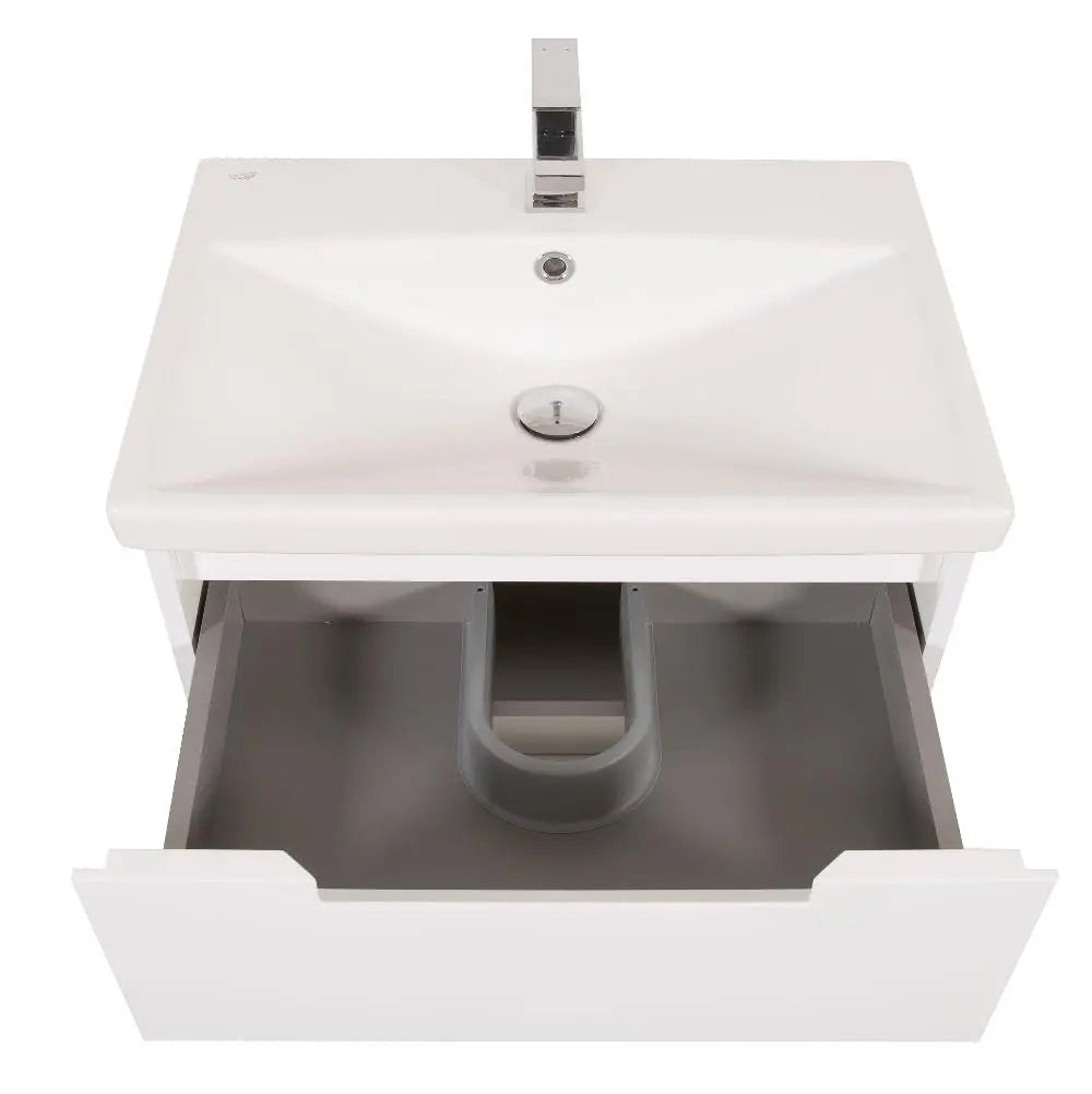 Mobilier de baie suspendat Infinity, Alb Aqua Rodos