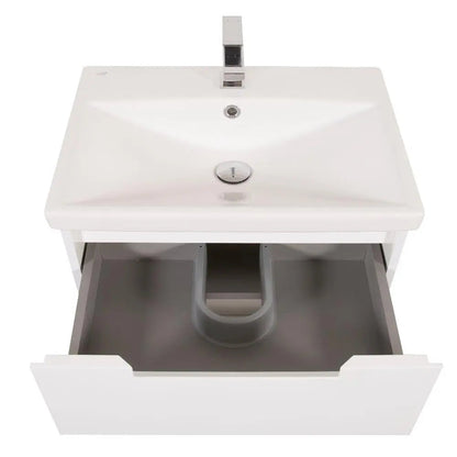 Mobilier de baie suspendat Infinity, Alb Aqua Rodos