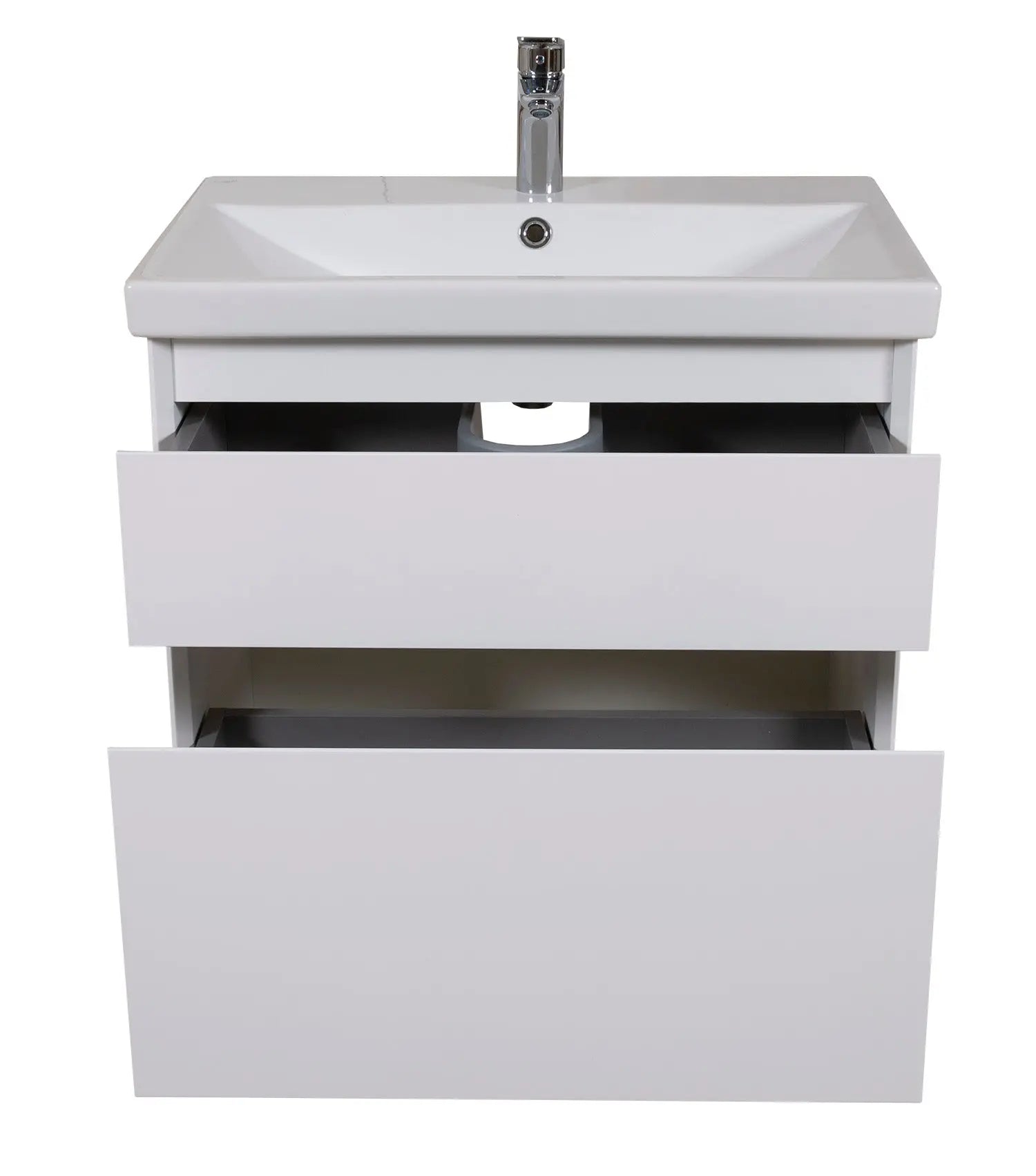Mobilier de baie suspendat Elite, Alb Mat Aqua Rodos