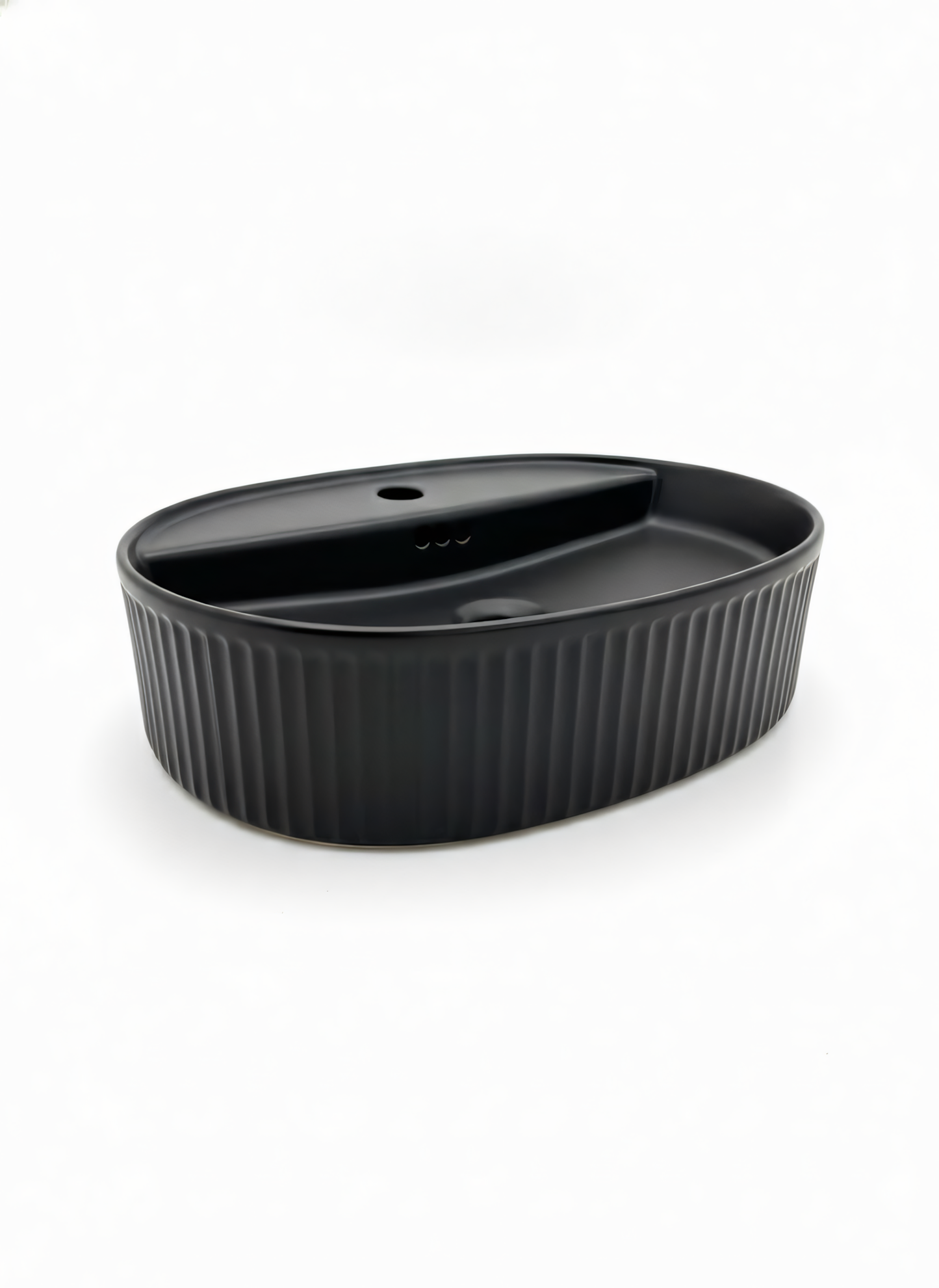 Keramikwaschbecken A753-CBK-M – matt schwarz, modernes Design