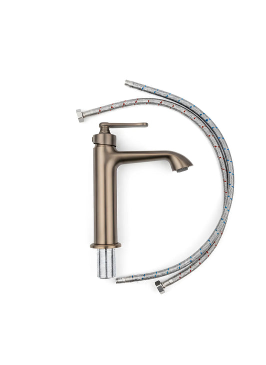 Baterie lavoar baie cu bază și mâner în trepte – B1006A 01