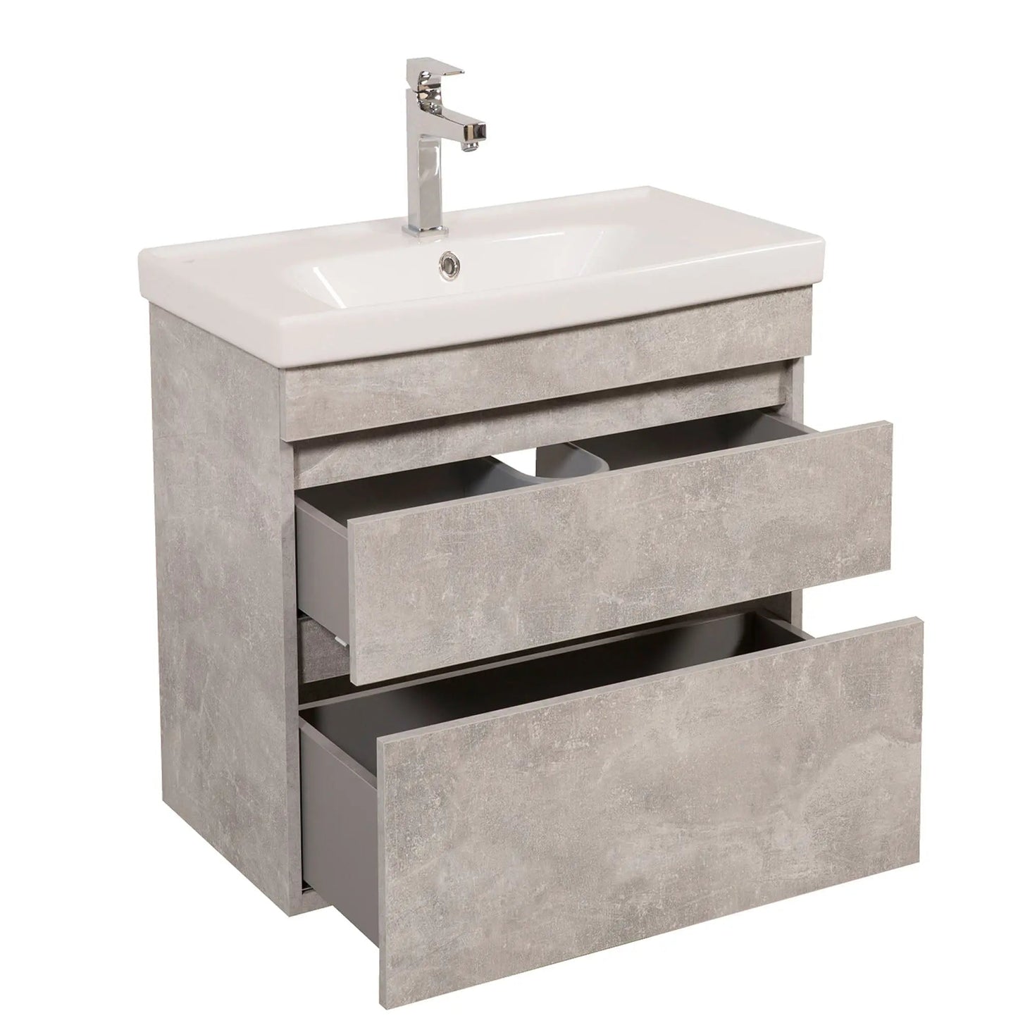 Mobilier de baie suspendat Vintage, Industrial Aqua Rodos