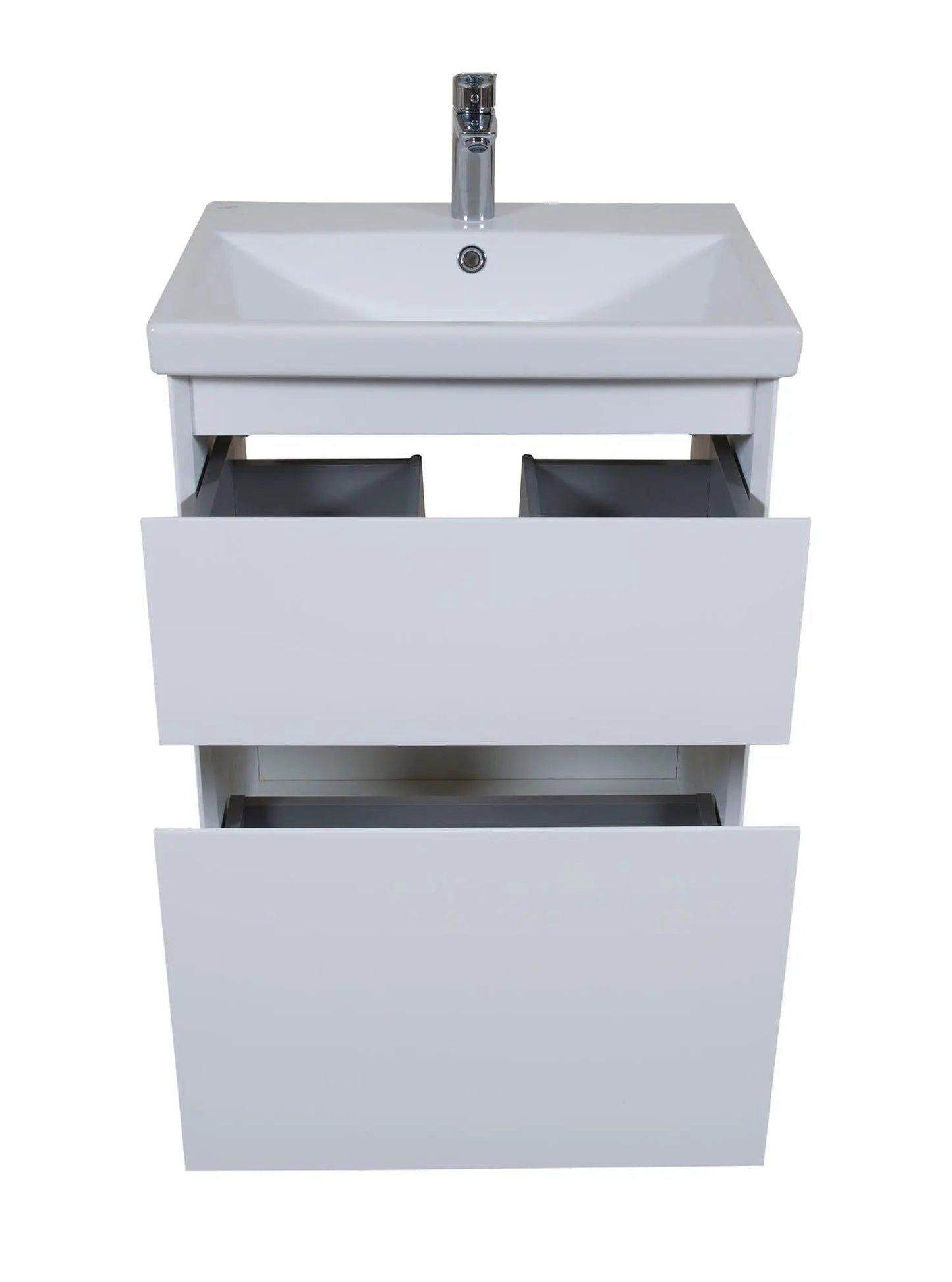 Mobilier de baie pe pardoseala Elite, Alb Mat Aqua Rodos