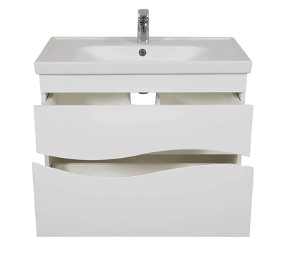 Mobilier de baie suspendat Alfa alb Aqua Rodos