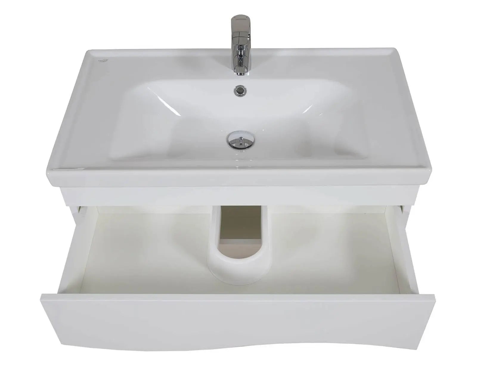 Mobilier de baie suspendat Alfa alb Aqua Rodos