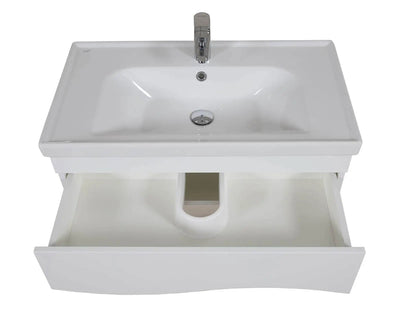 Mobilier de baie suspendat Alfa alb Aqua Rodos