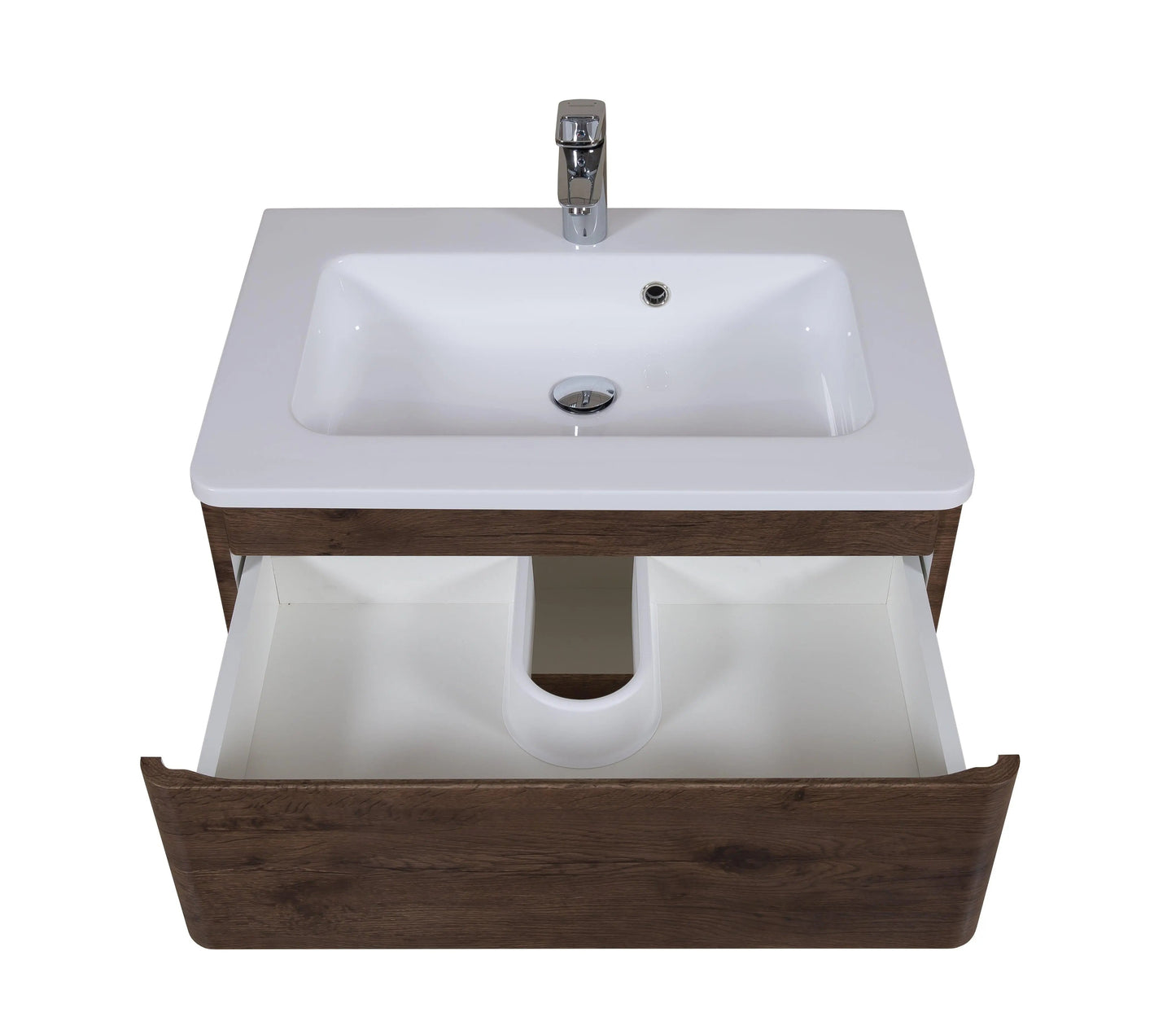 Mobilier de baie suspendat Accent castan Aqua Rodos