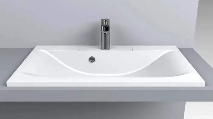 Aufsatzwaschbecken Berlin Weiß – Miraggio