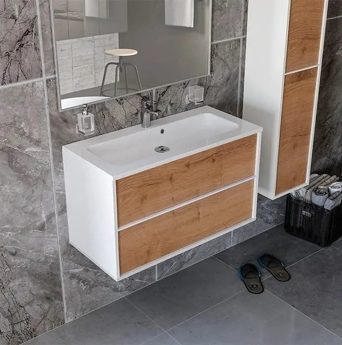 Mobilier de baie suspendat Ran, Seville Aqua Rodos