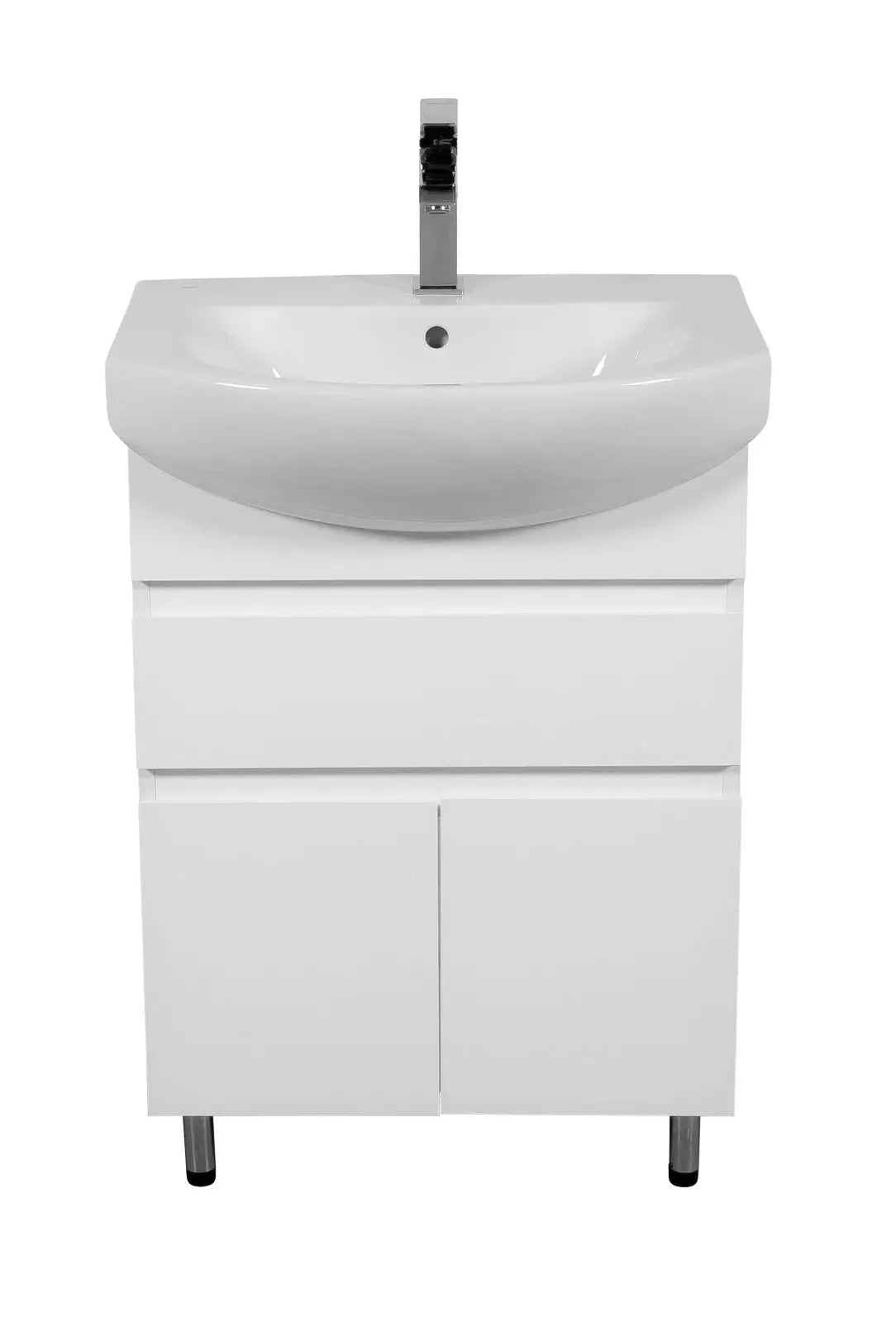 Mobilier de baie pe pardoseală Sity, Alb Aqua Rodos