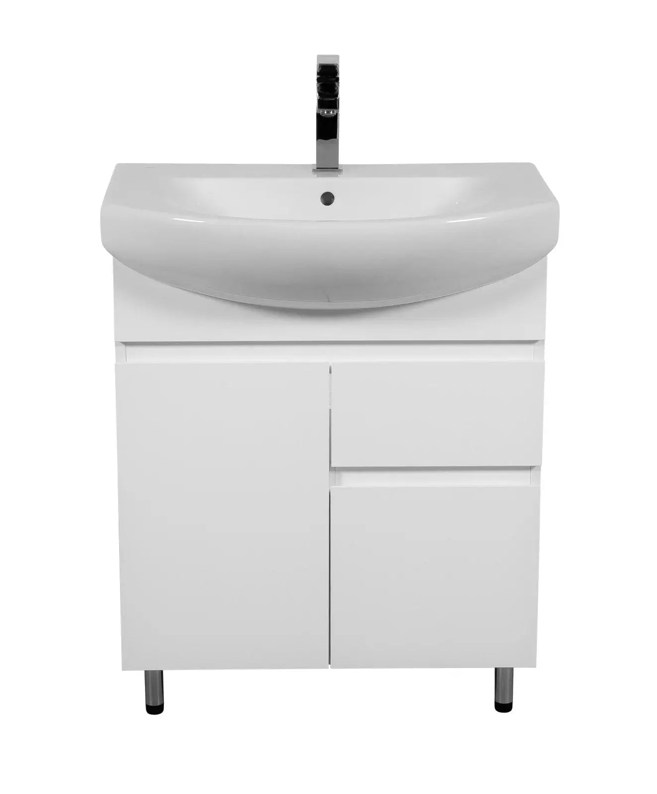 Mobilier de baie pe pardoseală Sity, Alb Aqua Rodos