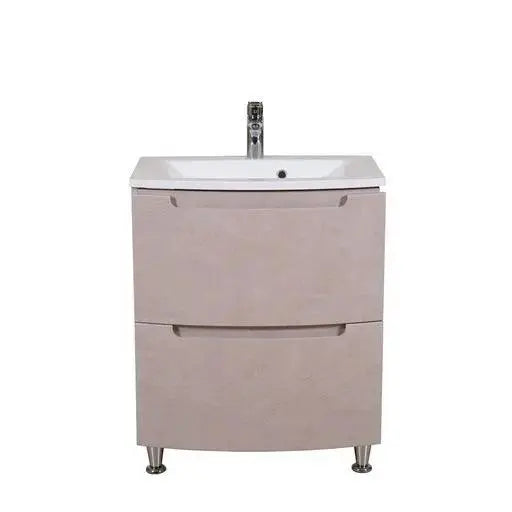 Mobilier de baie pe pardoseală Headway beton-beige Aqua Rodos