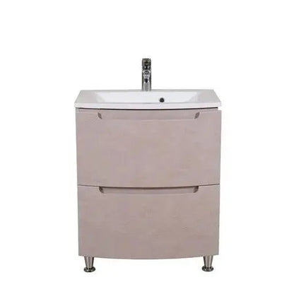 Mobilier de baie pe pardoseală Headway beton-beige Aqua Rodos
