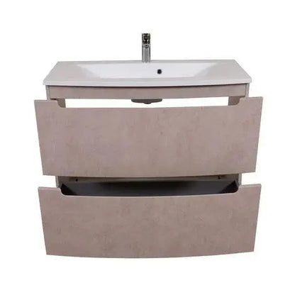 Mobilier de baie pe pardoseală Headway beton-beige Aqua Rodos