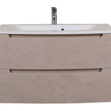 Mobilier de baie suspendat Headway beton-beige Aqua Rodos