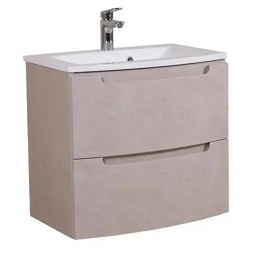 Mobilier de baie suspendat Headway beton-beige Aqua Rodos