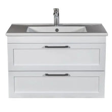 Mobilier de baie suspedat Inari, Alb Aqua Rodos