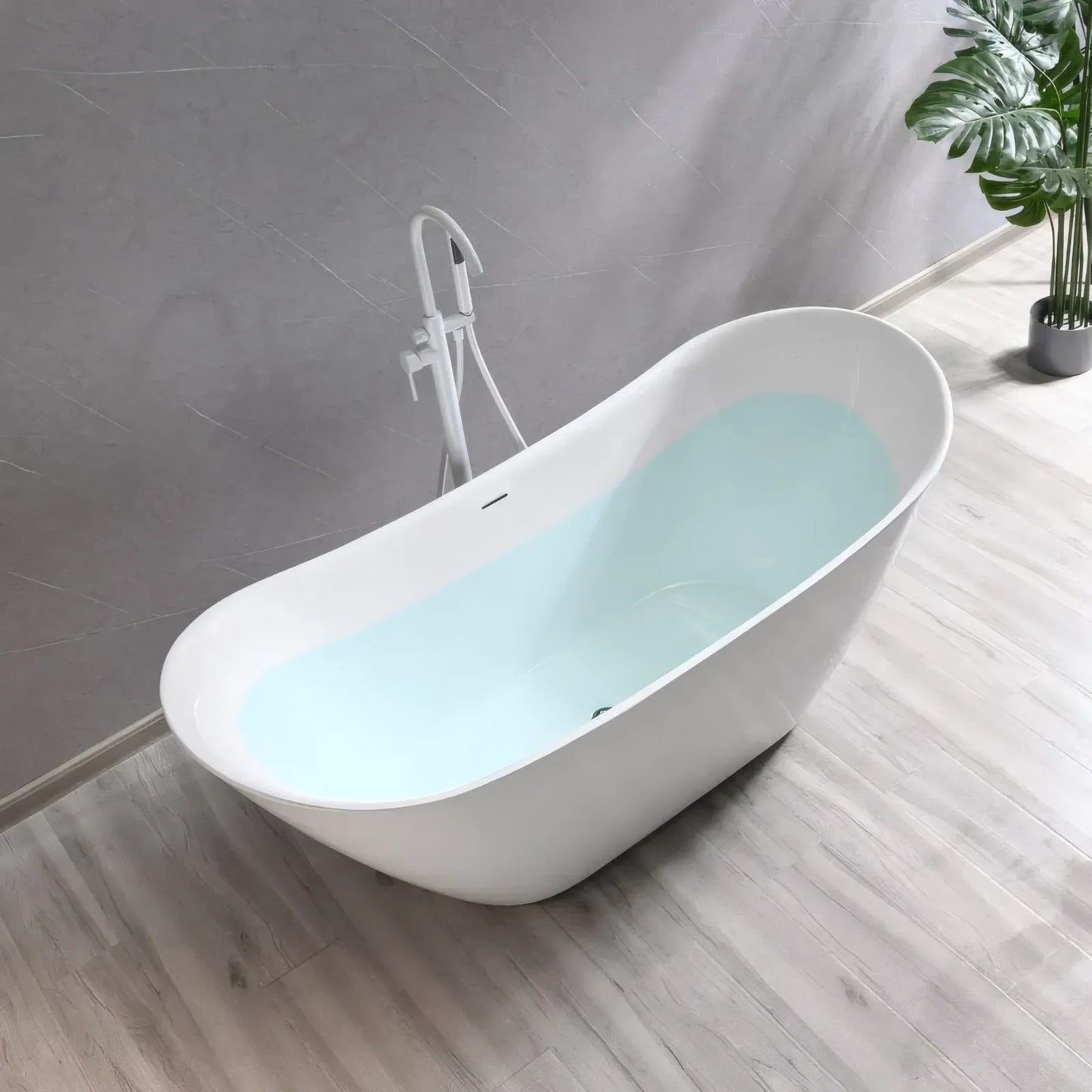 Freistehende Badewanne – modernes, elegantes Design