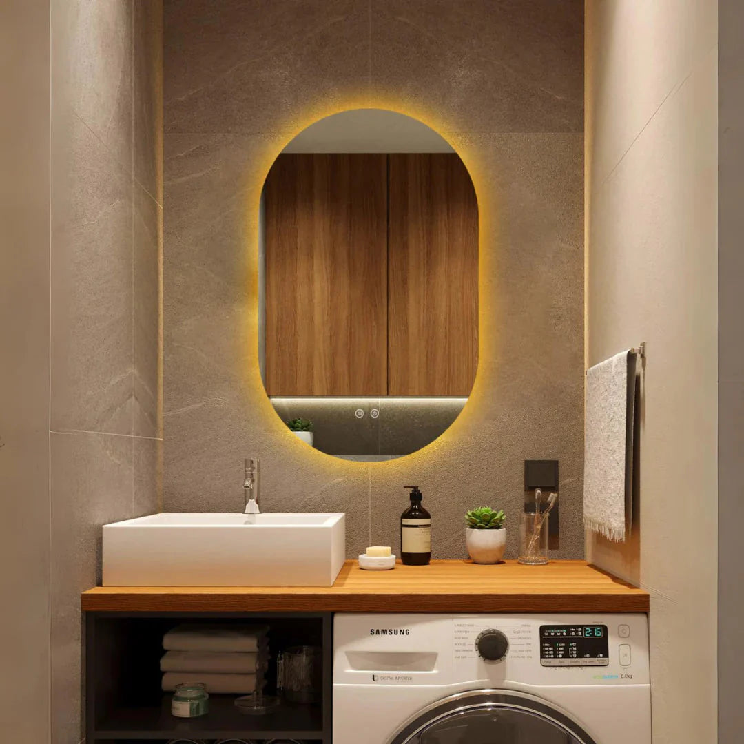 Oglinda cu LED și dezaburire J120-5080NF www.olivy.ro