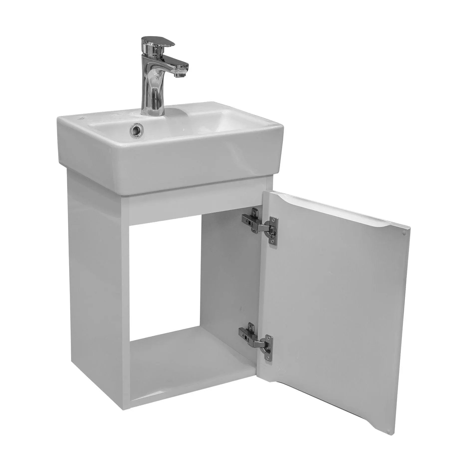 Mobilier de baie suspendat Accent alb AquaRodos