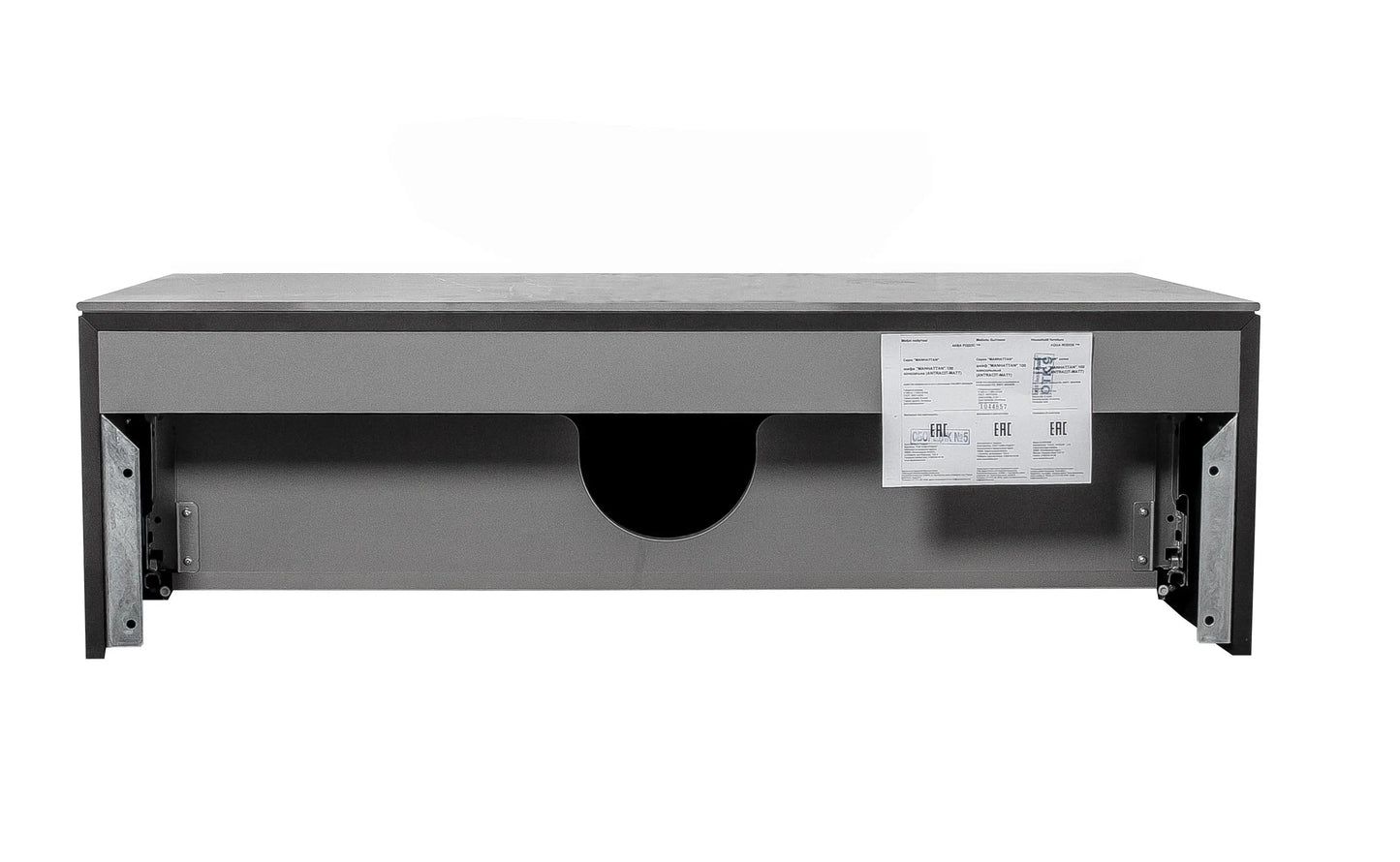 Mobilier de baie suspendat Manhattan , Antracit Aqua Rodos