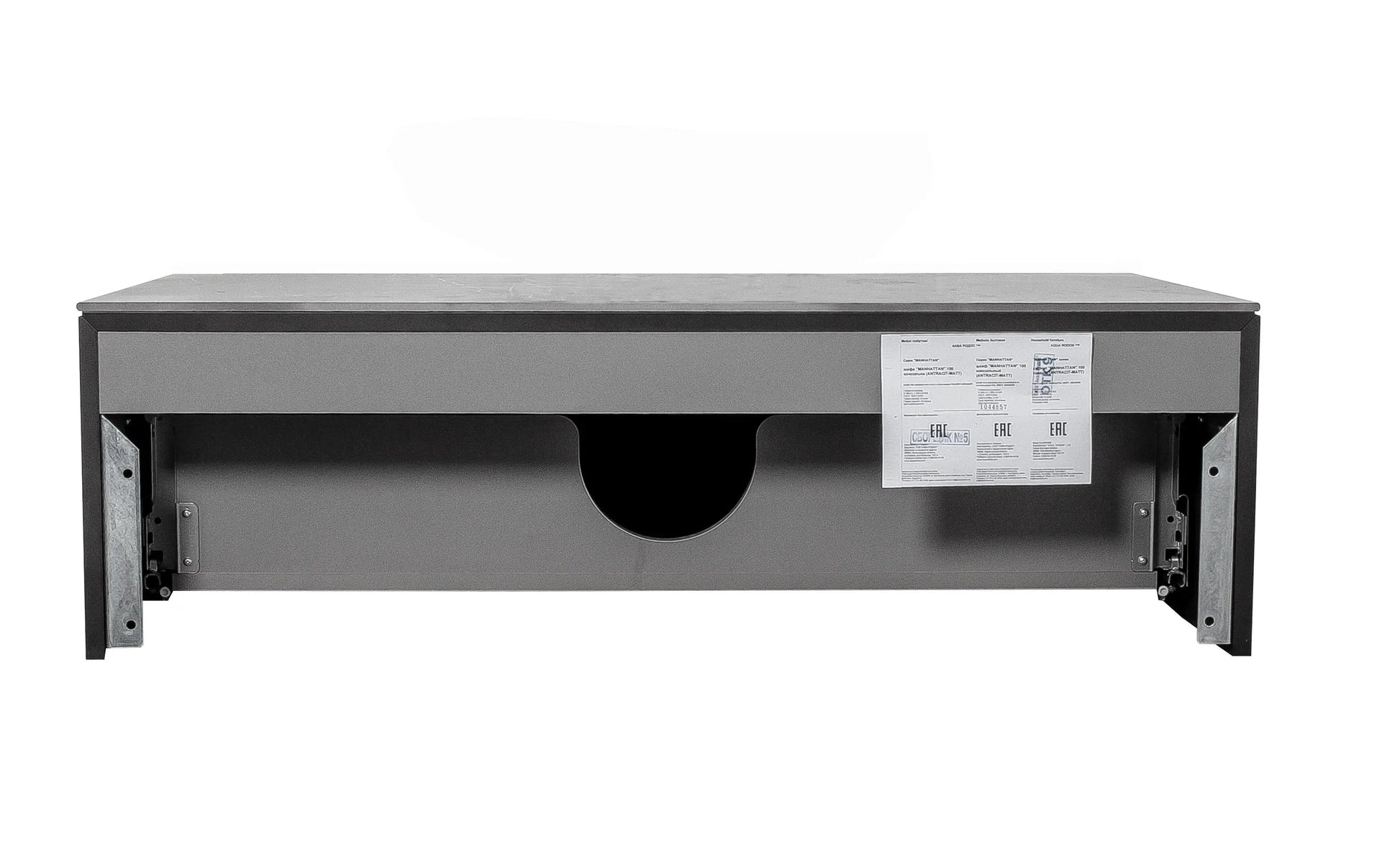 Mobilier de baie suspendat Manhattan , Antracit Aqua Rodos