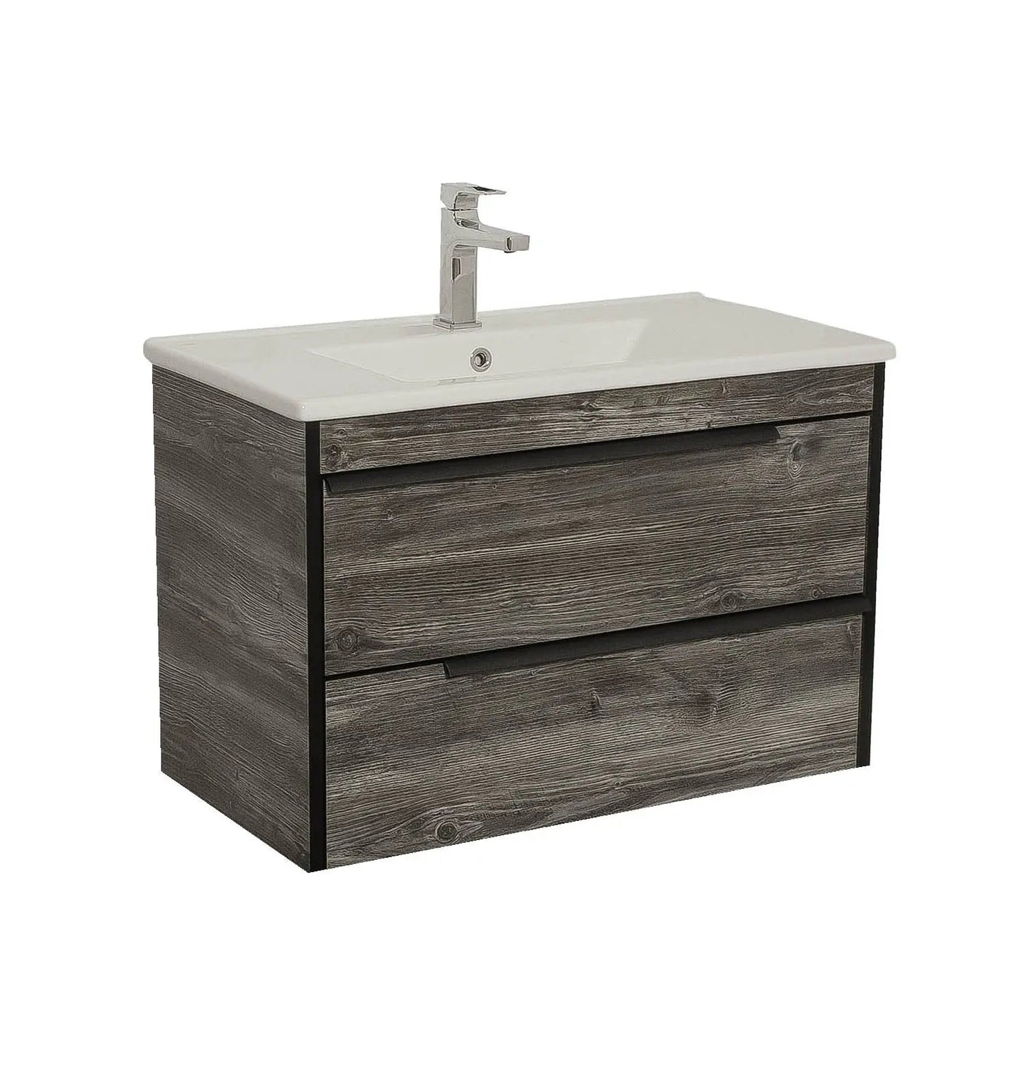 Mobilier baie suspendat  Neo Loft, Oak moras Aqua Rodos