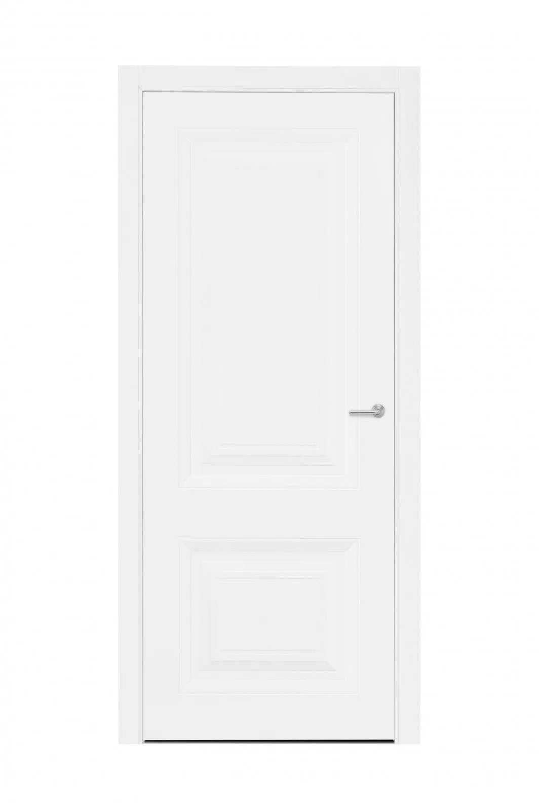Ușă interior Smart 2 albă mată – cu toc reglabil, complet echipată Rezult