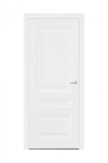 Ușă interior Smart 3 albă mată – complet echipată, cu toc reglabil Rezult