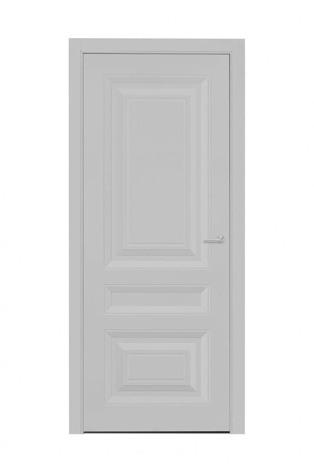 Ușă interior Smart 3 Gri cu toc reglabil – modernă, complet echipată Rezult
