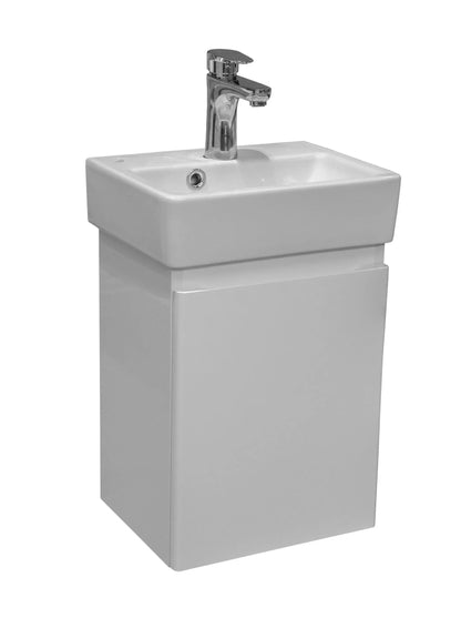 Mobilier de baie suspendat Accent alb AquaRodos