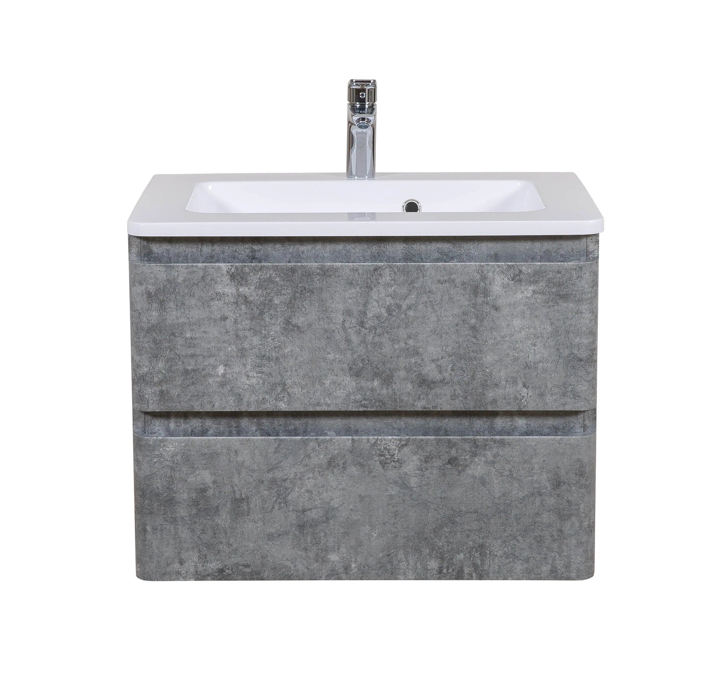 Mobilier de baie suspendat Accent gri Aqua Rodos