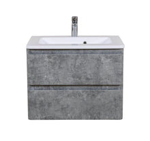 Mobilier de baie suspendat Accent gri Aqua Rodos